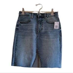Blue Buffalo David Bitton Women's High Rise Denim Mini Skirt